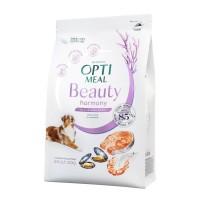 Сухий корм для собак усіх порід Optimeal Beauty Harmony із заспокійливим ефектом 1,5 кг (морепродукти)