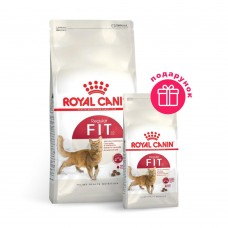 Сухой корм для взрослых кошек Royal Canin Fit 32, 2 кг + 400 г в ПОДАРОК (домашняя птица)