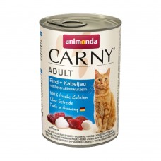 Влажный корм для кошек Animonda Carny Adult Beef + Codfish with Parsley roots | 400 г (говядина, треска и петрушка)