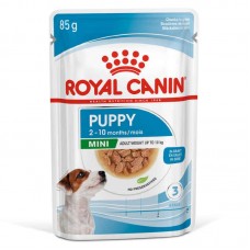 Влажный корм для щенков мини пород Royal Canin Mini Puppy 85г (домашняя птица)