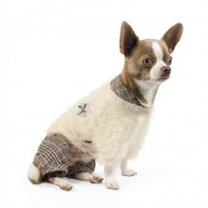 Костюм Pet Fashion «Флер» для собак, розмір M, пудровий