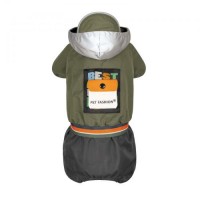 Дощовик Pet Fashion «Jimi» для собак, розмір S, зелений (лімітована серія)