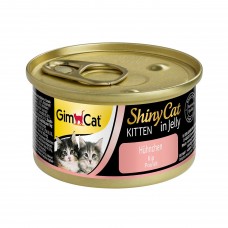 Влажный корм для котят GimCat Shiny Cat 70 г (курица)