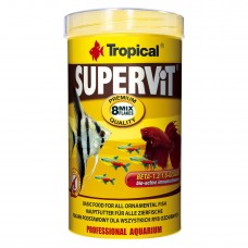 Сухой корм для аквариумных рыб Tropical в хлопьях «Supervit» 500 мл (для всех аквариумных рыб)
