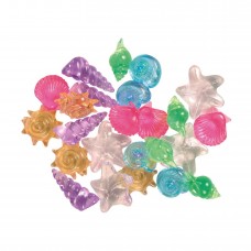 Декорация для аквариума Trixie Ракушки декоративные, набор 24 шт. (пластик)
