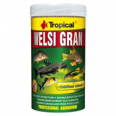Сухой корм для аквариумных рыб Tropical в гранулах «Welsi Gran» 250 мл (для донных рыб)