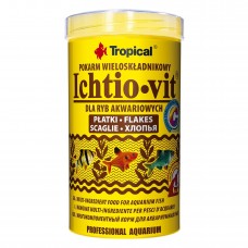 Сухой корм для аквариумных рыб Tropical в хлопьях «Ichtio-Vit» 500 мл (для всех аквариумных рыб)