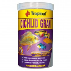 Сухой корм для аквариумных рыб Tropical в гранулах «Cichlid Gran» 1 л (для всех цихлид)