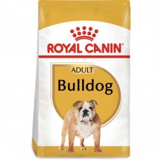 Корм сухий для дорослих собак малих порід Royal Canin Bulldog Adult 12 кг (домашня птиця)