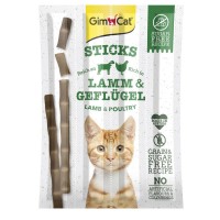 Ласощі для котів GimCat Sticks 4 шт. (ягня)