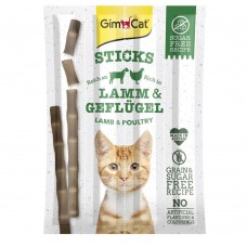 Лакомство для кошек GimCat Sticks 4 шт. (ягненок)