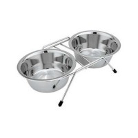 Миски на металевій підставці Swastik Industries 2 х 350 мл