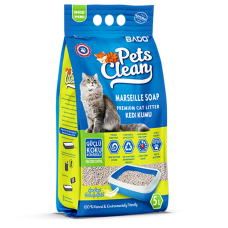 Наполнитель туалета для кошек Pets Clean Marseille soap 5 л (бентонитовый)