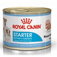 Паштет для собак для щенков Royal Starter Mousse dog 195г (домашняя птица)