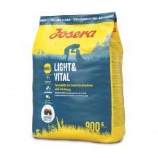 Сухой диетический корм для взрослых собак Josera Light & Vital 900 г (домашняя птица)