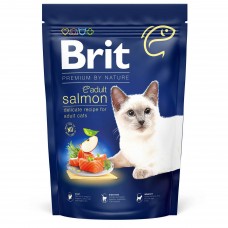 Сухой корм для котов Brit Premium by Nature Cat Adult Salmon 1,5 кг (лосось)
