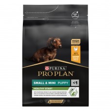 Сухой корм для щенков и молодых собак мелких пород Pro Plan Puppy Small & Mini 3 кг (курица)
