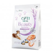 Сухий корм для собак усіх порід Optimeal Beauty Harmony із заспокійливим ефектом 4 кг (морепродукти)