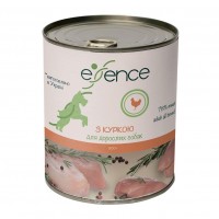 Влажный корм для взрослых собак Essence 800 г (курица)