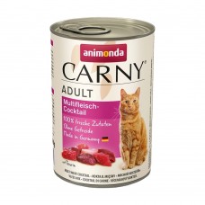 Вологий корм для котів Animonda Carny Adult Multi Meat Cocktail | 400 г (мультим\'ясний коктейль)