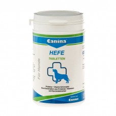 Дріжджові таблетки з ензимами та ферментами для собак Canina «Hefe» 310 таблеток, 250 г (для травлення)
