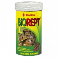 Сухой корм для сухопутных черепах Tropical в палочках «Biorept L» 100 мл