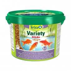 Сухой корм для прудовых рыб Tetra в палочках «Variety Sticks» 10 л (для всех прудовых рыб)
