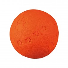 Игрушка для собак Trixie Мяч с пищалкой d=7 см (резина, цвета в ассортименте) - 34862