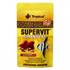 Сухой корм для аквариумных рыб Tropical в гранулах «Supervit Granulat» 10 г (для всех аквариумных рыб)