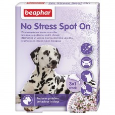 Капли на холку для собак Beaphar «No Stress Spot On», 3 пипетки (успокаивающее средство)