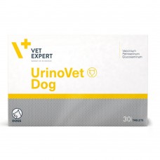 Пищевая добавка VetExpert UrinoVet Dog для поддержания функций мочевой системы у собак 30 капсул (для мочевой системы)