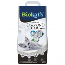 Наповнювач туалета для котів Biokat\'s Diamond Classic 8 л (бентонітовий)