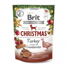 Рождественские лакомства для собак Brit Care Dog Functional Snack 150 г (индейка и клюква)