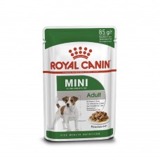 Вологий корм для дорослих собак дрібних порід Royal Canin Mini Adult 85 г (домашня птиця)