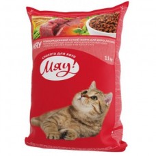 Сухой корм для взрослых кошек МЯУ 11 кг (курица)