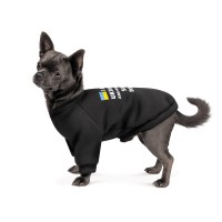 Товстівка для собак Pet Fashion I am Ukrainian S (чорна)