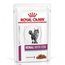 Влажный корм для кошек, при заболеваниях почек Royal Canin Renal 85 г (тунец)