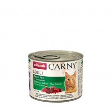 Влажный корм для кошек Animonda Carny Adult Beef + Venison with Cowberries | 200 г (говядина оленина и брусника)