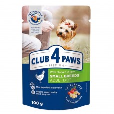 Влажный корм для собак Club 4 Paws Premium pouch 100 г (курица)