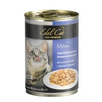 Вологий корм для котів Edel Cat 400 г (лосось та форель в соусі)