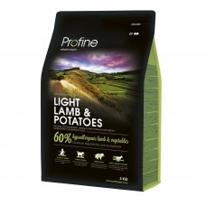 Сухой корм для собак с лишним весом Profine Light Lamb 3 кг (ягненок)