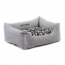 Лежак Pet Fashion «Жасмин» 52 см / 40 см / 17 см (серый) - dgs