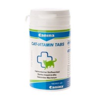 Витамины для кошек Canina «Cat-Vitamin» 250 таблеток, 125 г (мультивитамин)