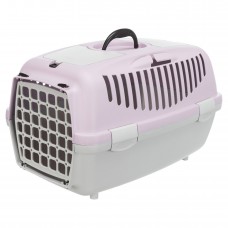 Контейнер-переноска для собак та котів вагою до 8 кг Trixie «Capri 2» 37 x 34 x 55 см (рожева) - 39823 - dgs