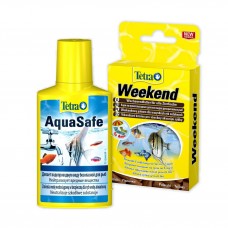 Набор Tetra Aqua Safe 100 ml + Tetra Min Weekend ST