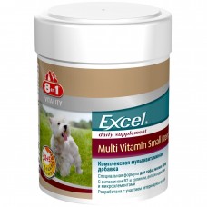 Витамины для собак мелких пород 8in1 Excel «Multi Vitamin Small Breed» 70 таблеток (мультивитамин)