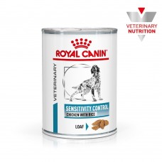 Влажный корм для собак с чувствительным пищеварением Royal Canin Sensitivity Control Chicken With Rice 420 г (курица)