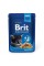 Влажный корм для котят Brit Premium Cat Chicken Chunks for Kitten pouch 100 г (кусочки курицы)