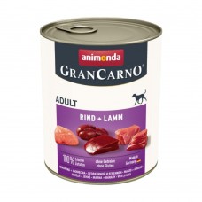 Вологий корм для собак Animonda GranCarno Adult Beef + Lamb | 800 г (яловичина і ягня)