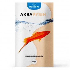 Натуральний корм для акваріумних риб Природа «Акварубін» 10 г (для всіх акваріумних риб)